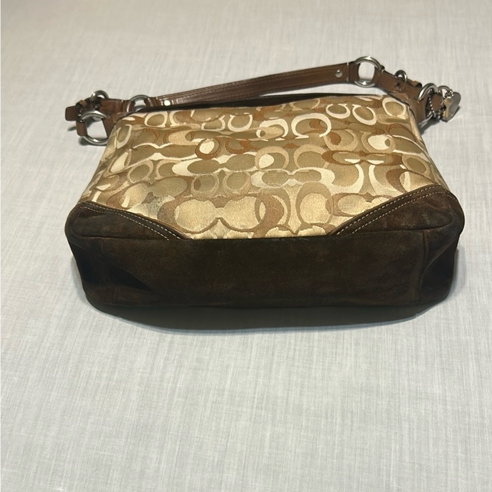 Coach Chelsea Hobo Shoulder Bag with Suede Exterior - Picture 2 of 9